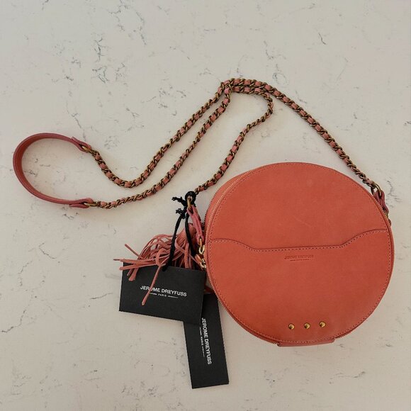 Jerome Dreyfuss Remi Bag in Rosa Lambskin- NEW WITH TAG - Picture 1 of 3